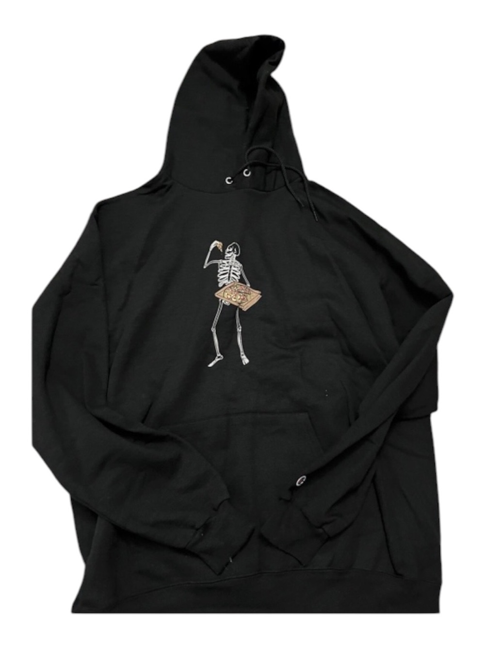 Men’s Black Skeleton Graphic Hoodie